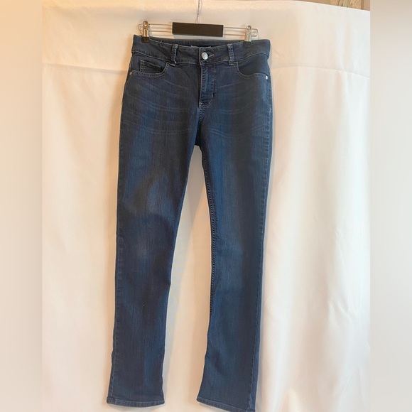 Riders by Lee Curvy Fit Stretch Dark Wash Skinny Jeans - Picture 2 of 11